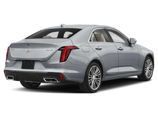 Argent Silver Metallic 2023 Cadillac CT4 Premium Luxury
