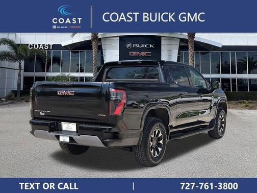 Onyx Black 2026 GMC Sierra EV Extended Range AT4