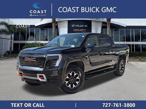 Onyx Black 2026 GMC Sierra EV Extended Range AT4
