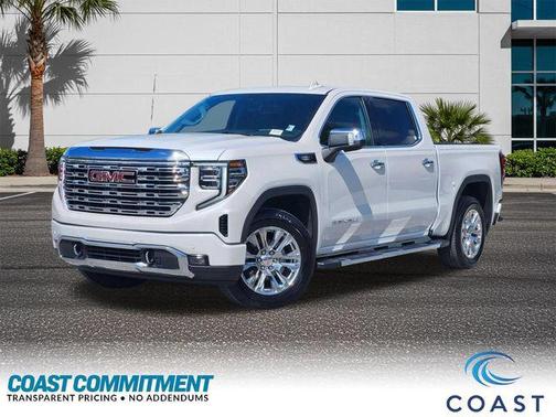 White Frost Tricoat 2025 GMC Sierra 1500 Denali