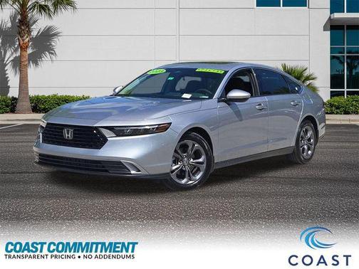 Lunar Silver Metallic 2023 Honda Accord EX