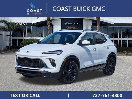 Summit White 2026 Buick Encore GX Sport Touring