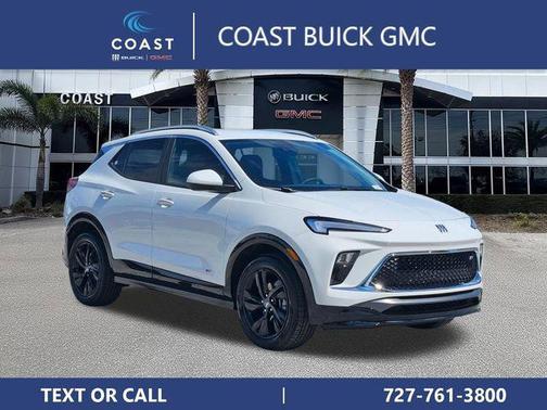 Summit White 2026 Buick Encore GX Sport Touring