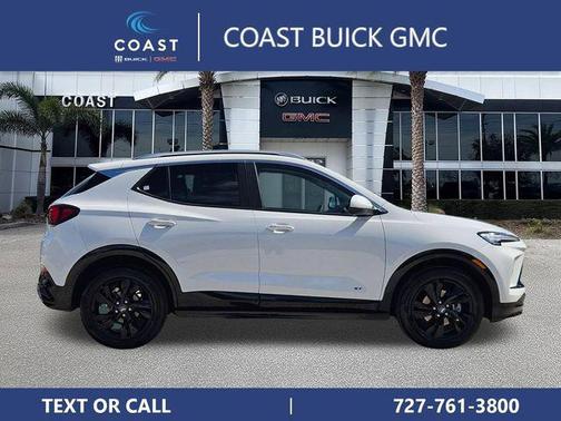 Summit White 2026 Buick Encore GX Sport Touring