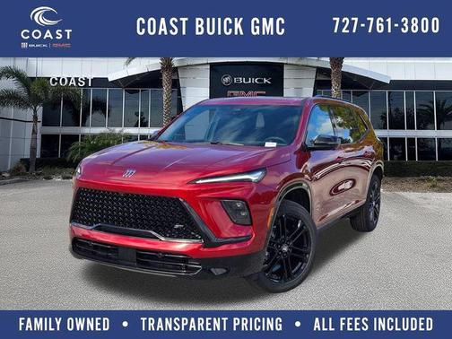 cherry red tintcoat 2026 Buick Enclave Sport Touring