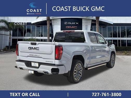 Glacier White Tricoat 2026 GMC Sierra 1500 Denali Ultimate