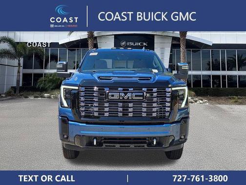 Downpour Metallic 2026 GMC Sierra 3500 Denali