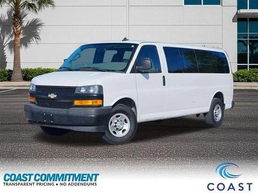 Summit White 2021 Chevrolet Express 3500 RWD 3500 Extended Wheelbase LS