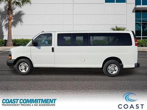Summit White 2021 Chevrolet Express 3500 RWD 3500 Extended Wheelbase LS