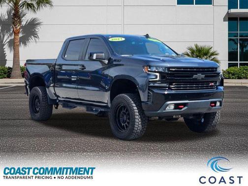 Shadow Gray Metallic 2021 Chevrolet Silverado 1500 LT Trail Boss
