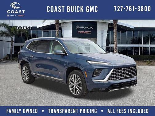 ocean blue metallic 2026 Buick Enclave Avenir FWD
