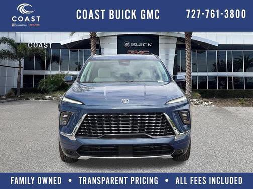ocean blue metallic 2026 Buick Enclave Avenir FWD