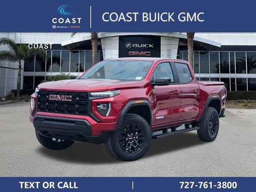 Volcanic Red Tintcoat 2026 GMC Canyon Elevation