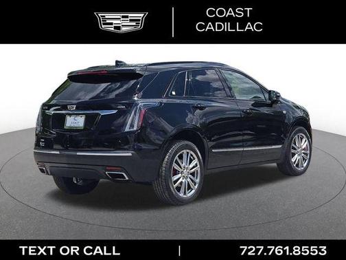 Stellar Black Metallic 2022 Cadillac XT5 Sport