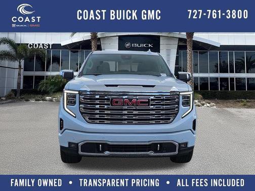 Glacier White Tricoat 2026 GMC Sierra 1500 Denali