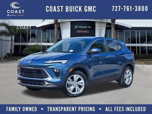 Ocean Blue Metallic 2026 Buick Encore GX Preferred