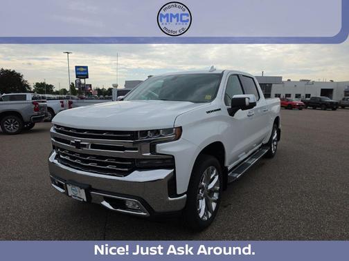 Summit White 2020 Chevrolet Silverado 1500 LTZ
