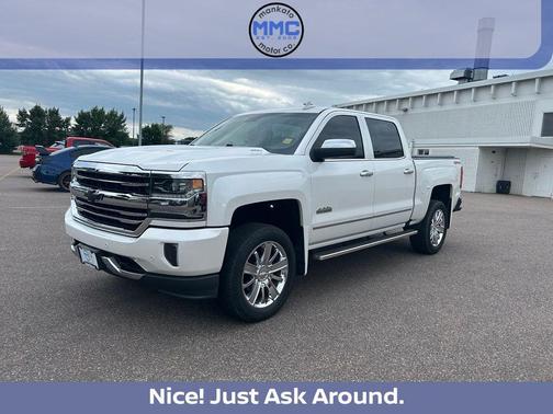 Iridescent Pearl Tricoat 2017 Chevrolet Silverado 1500 High Country