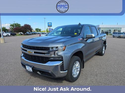 Satin Steel Metallic 2021 Chevrolet Silverado 1500 LT