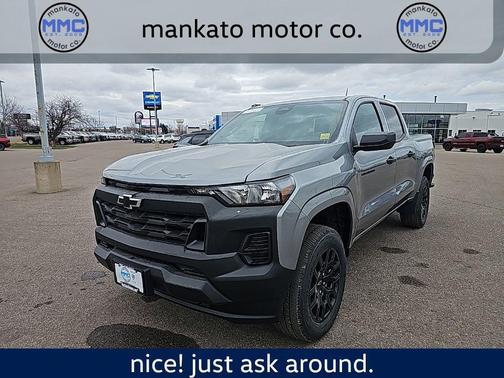 Sterling Gray Metallic 2026 Chevrolet Colorado WT
