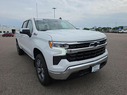 Summit White 2026 Chevrolet Silverado 1500 LT