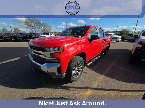 Red Hot 2021 Chevrolet Silverado 1500 LT