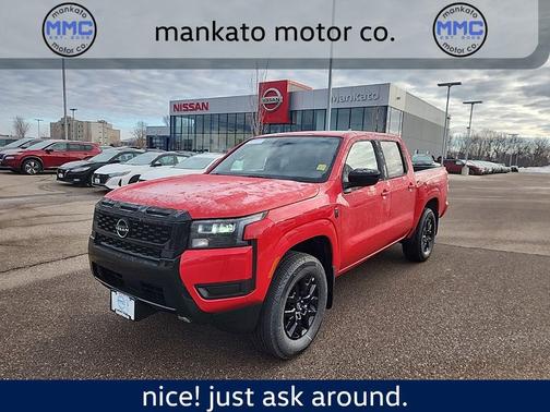 Scarlet Red 2026 Nissan Frontier SV