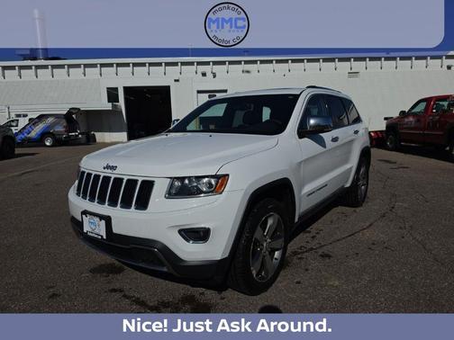 Bright White Clearcoat 2014 Jeep Grand Cherokee Limited