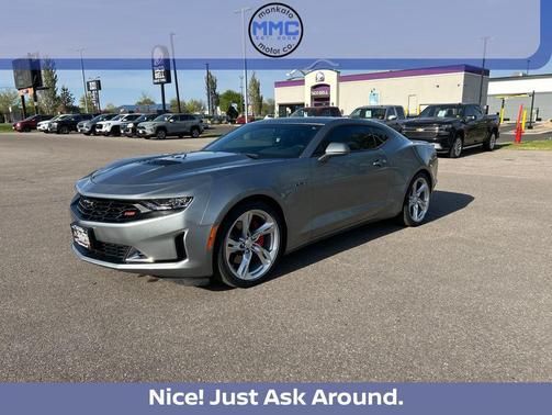 Sharkskin Metallic 2023 Chevrolet Camaro RWD Coupe LT1
