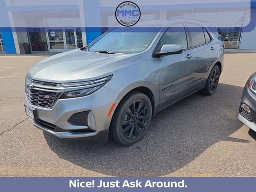 Sterling Gray Metallic 2024 Chevrolet Equinox AWD RS