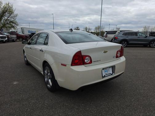 White Diamond Clearcoat 2012 Chevrolet Malibu 1LT