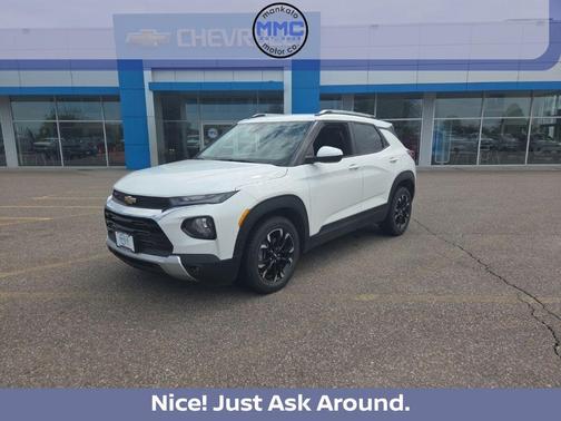 Summit White 2023 Chevrolet Trailblazer LT