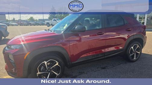 Crimson Metallic 2023 Chevrolet Trailblazer RS