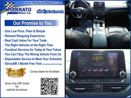 Scarlet Ember Tintcoat 2019 Nissan Altima 2.5 SR