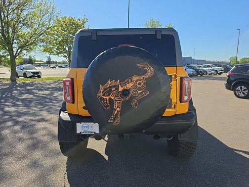 Cyber Orange Metallic Tricoat 2021 Ford Bronco Badlands
