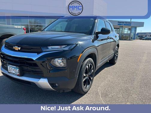 Black Metallic 2022 Chevrolet Trailblazer LT