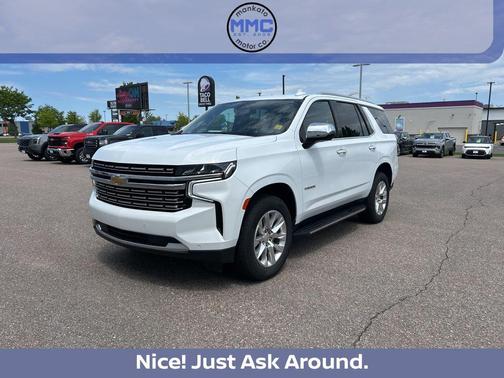 Summit White 2024 Chevrolet Tahoe Premier