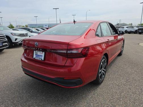 Red 2026 Volkswagen Jetta 1.4T S