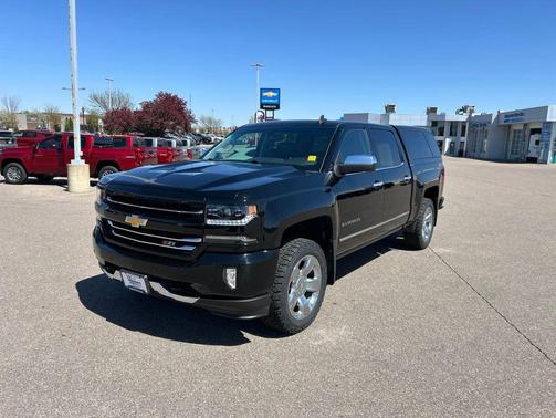 Black 2018 Chevrolet Silverado 1500 LTZ
