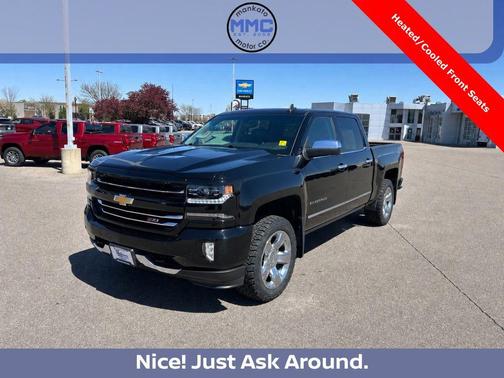 Black 2018 Chevrolet Silverado 1500 LTZ