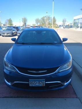 Vivid Blue 2015 Chrysler 200 C