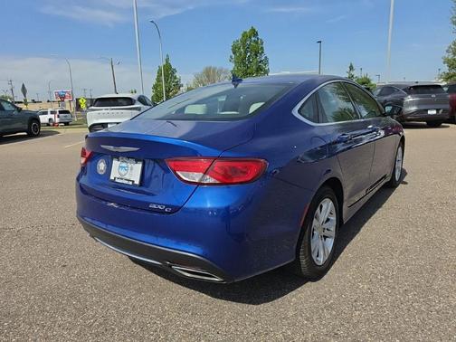Vivid Blue 2015 Chrysler 200 C