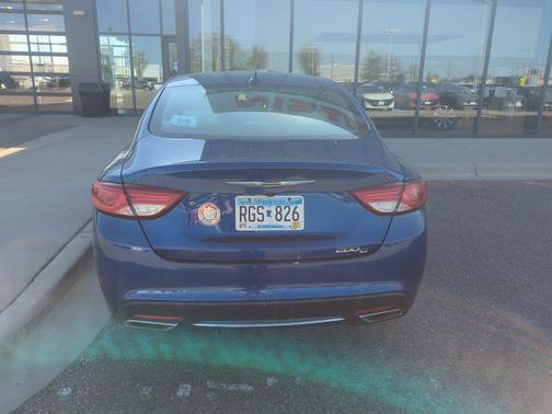 Vivid Blue 2015 Chrysler 200 C