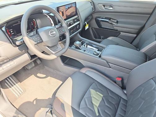 Boulder Gray 2026 Nissan Pathfinder Platinum
