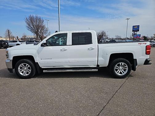 Summit White 2018 Chevrolet Silverado 1500 1LT