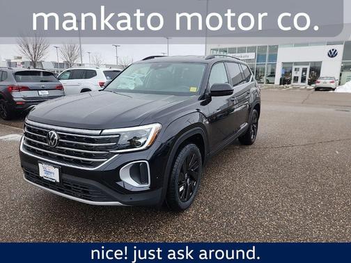 Black Pearl 2026 Volkswagen Atlas 2.0T SE w/Technology 4MOTION