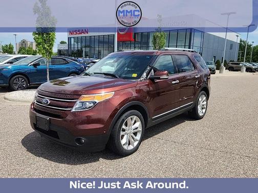 Bronze Fire Metallic Tinted Clearcoat 2015 Ford Explorer Limited