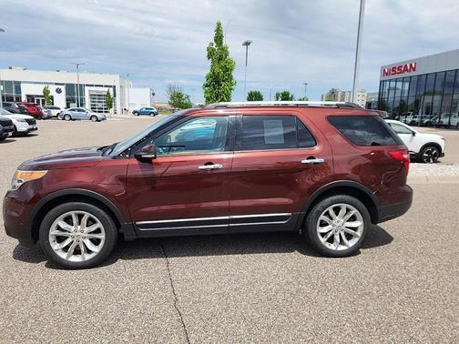 Bronze Fire Metallic Tinted Clearcoat 2015 Ford Explorer Limited