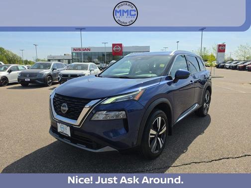 Caspian Blue Metallic 2023 Nissan Rogue SL