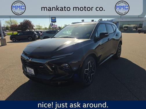 Black 2026 Chevrolet Blazer RS